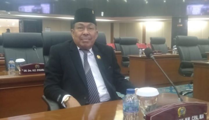Wakil ketua Komisi C DPRD DKI Jakarta, Rasyidi meminta agar pemprov menjaga ketahanan pangan di Jakarta.(foto Sofian/ipol.id)