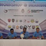 Jumpa pers Turnamen Sepak Bola kelompok umur 17 tahun Nusantara Open. Turnamen yang digagas oleh Capres Prabowo Subianto ini dikemas secara modern dengan tema "sepakbola adalah pemersatu bangsa," foto/IST