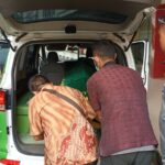 Jenazah korban pembunuhan oleh ayah kandungnya Usman, 44, jenazah Kurniawan, 10, telah diserahkan pihak Rumah Sakit Polri Kramat Jati, Jakarta Timur, kepada pihak keluarga pada Kamis (14/12) sore. Foto: Ist