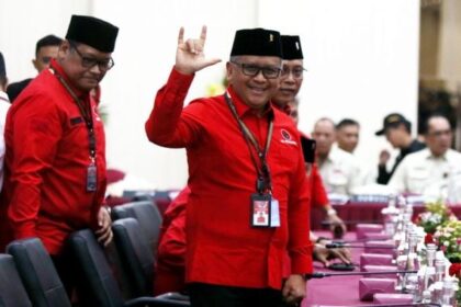 Sekjen DPP PDIP, Hasto Kristiyanto di salah satu acara baru-baru ini.(foto dok pribadi)
