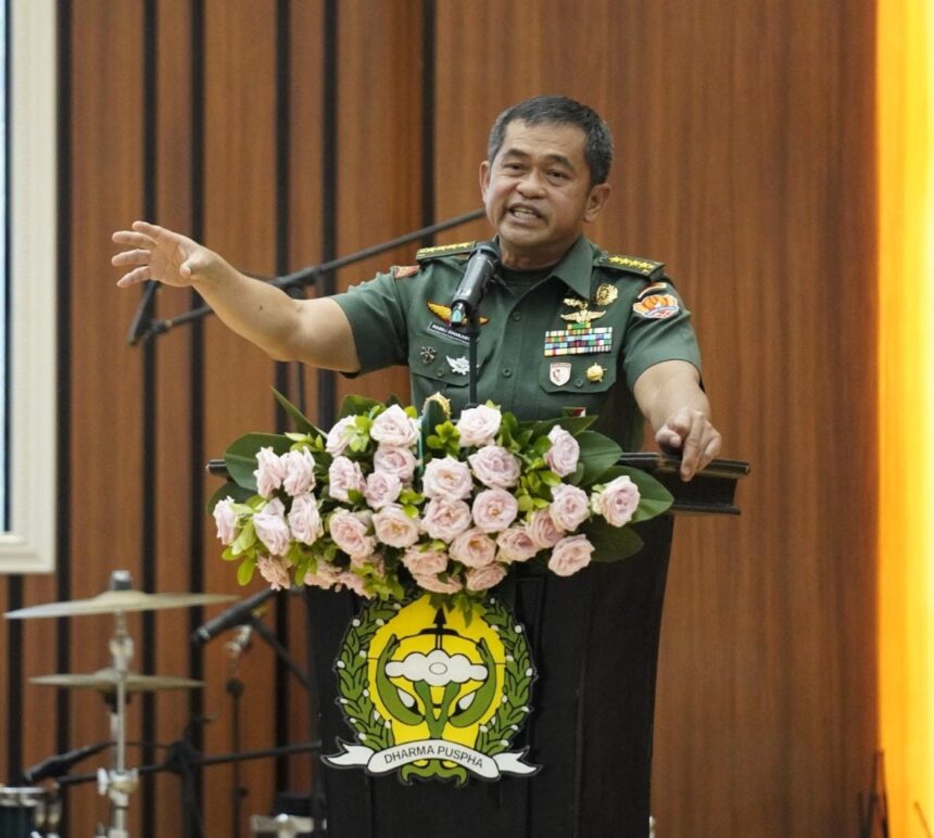 Kepala Staf Angkatan Darat (Kasad) Jenderal TNI Maruli Simanjuntak. Foto: Dinas Penerangan Angkatan Darat (Dispenad)