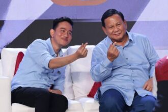 Capres nomor urut 2, Prabowo Subianto saat acara debat capres pekan lalu.
