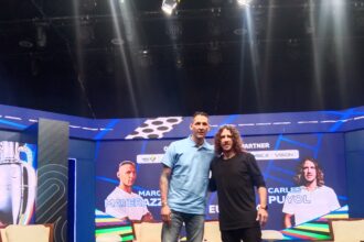 Charles Puyol dan Marco Materazzi Ramaikan Launching UEFA EURO 2024.foto/ipol