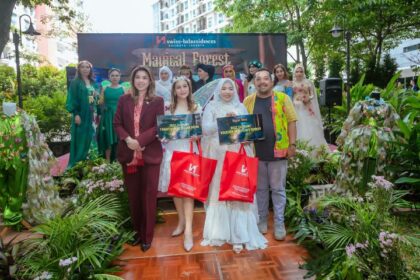 Swiss-Belresidences Kalibata menggelar konferensi pers terkait perayaan malam tahun baru 2024 yang mengusung tema “Magical Forest” di Jade Lounge & Terrace Swiss-Belresidences Kalibata, Minggu siang (17/12). Foto: Swiss-Bell Kalibata