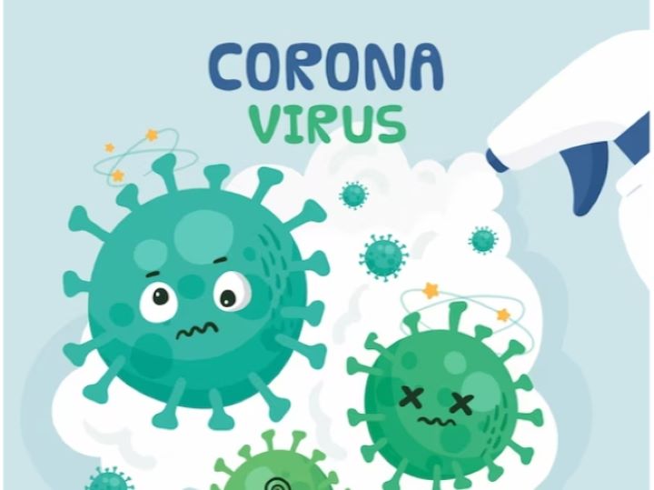 lustrasi virus Covid 19 yang disebut mengalami kenaikan di penghujung tahun 2023.(foto preefik)