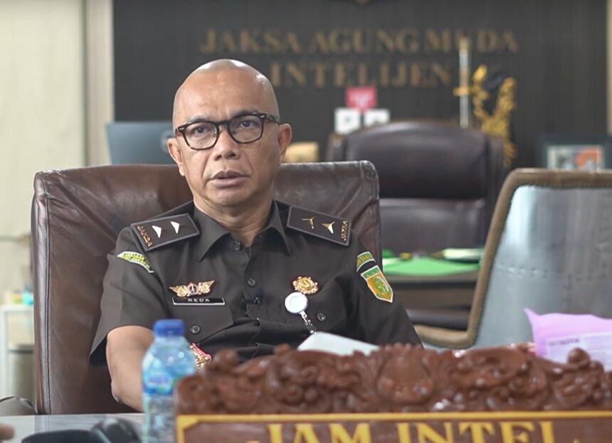 Jaksa Agung Muda Intelijen (Jamintel), Reda Manthovani. Foto: Dok Kejaksaan Agung/Ist