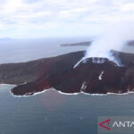 Gunung Anak Krakatau. Foto: Antara