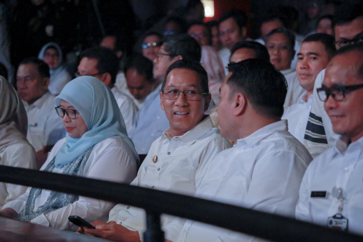 Pj Gubernur DKI Jakarta, Heru Budi Hartono disalah satu acara.(foto dok pemprov)