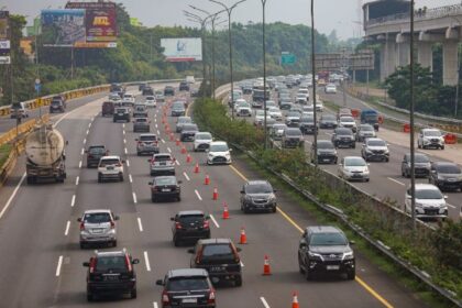Perjalanan saat libur Natal terbilang diapresiasi pengguna jalan. Foto: NTMC