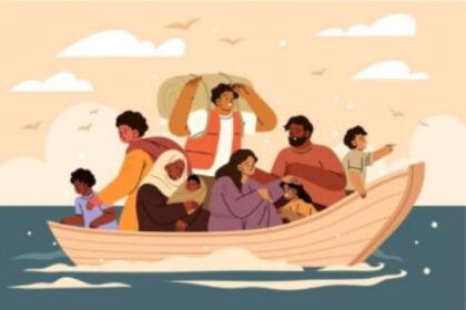 Ilustrasi pengungsi Etnis Rohingya. Foto: Freepik