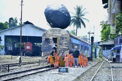 Stus tambang Ombilin Sawahlunto, Sumatera Barat sebagai situs warisan dunia UNESCO.