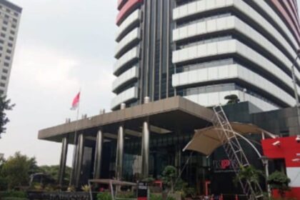 Gedung Merah Putih, KPK yang bakal menjadi tempat pertemuan tiga pasangan capres diluar agenda debat. Foto: Dok ipol.id/Yudha Krastawan