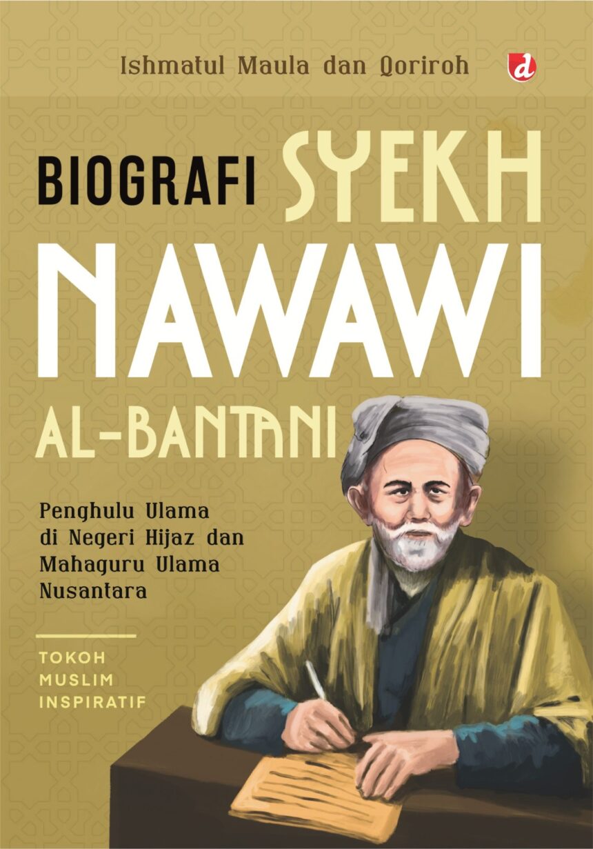 Ilustrasi cover buku Syekh Nawawi Al-Bantani.