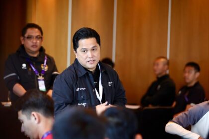 Ketua Umum PSSI, Erick Thohir, menyatakan bersikap profesional terhadap STY. Foto: PSSI