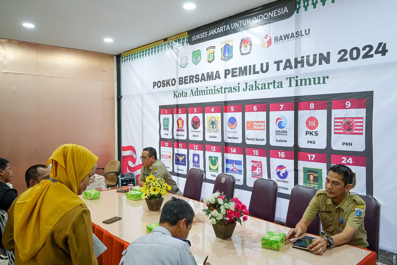 76 Posko Bersama Pemilu 2024 Di Jakarta Timur Meluncur – Ipol.id