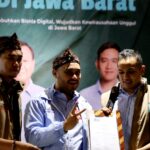 Sukarelawan Pengusaha Muda Nasional (Repnas) Jawa Barat mendeklarasikan dukungan untuk psangan Capres dan Cawapres nomor urut 2 Prabowo-Gibran. Foto: IST