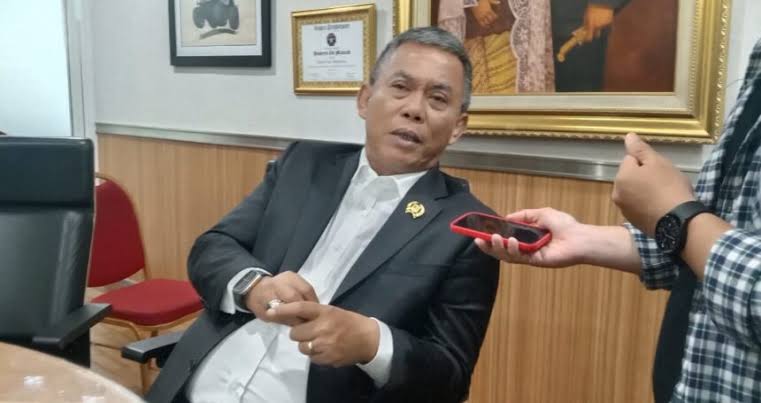 Ketua DPRD DKI Jakarta, Prasetio Edi Marsudi buka-bukaan soal program rumah DP 0 persen di Pengadilan Tipikor.(foto dok ipol.id)