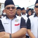 Ketua Umum DPP Forkabi, M Ihsan saat ditemui di lokasi acara Apel Akbar, di Monas, Jakarta Utara.(foto Sofian/ipol.id)
