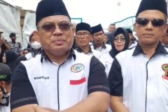 Ketua Umum DPP Forkabi, M Ihsan saat ditemui di lokasi acara Apel Akbar, di Monas, Jakarta Utara.(foto Sofian/ipol.id)