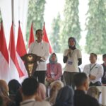 Jokowi Apresiasi Sinergi PNM Bersama Holding Ultra Mikro Memperkuat Ekosistem Pemberdayaan Keluarga Pra Sejahtera. Foto/pnm