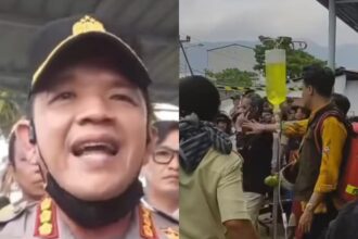 Pasien RS Semen Padang pasca ledakan dikirim ke RS lain untuk perawatan lebih lanjut. Foto: IG, @kabarnegri (tangkap layar)