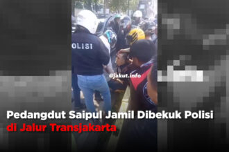 Pedangdut Saipul Jamil Dibekuk Polisi di Jalur Transjakarta