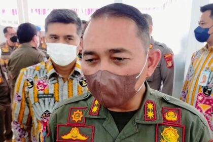 Kasatpol PP DKI Jakarta, Arifin di salah satu acara.(foto dok Satpol PP)