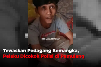 Tewaskan Pedagang Semangka, Pelaku Dicokok Polisi di Pamulang