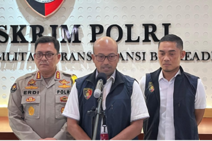 Kasubdit II Dittipisiber Bareskrim Polri Kombes Pol Alfis Suhaili mengatakan tujuh tersangka pengaturan skor telah dilimpahka ke Kejaksaan. Foto: Polri