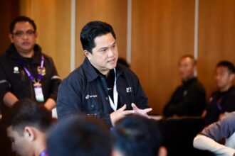 Ketua Umum PSSI Erick Thohir mengatakan, banyak pembelajaran yang diperoleh untuk meningkatkan kualitas timnas senior di masa depan pada Piala Asia 2024. Foto: PSSI