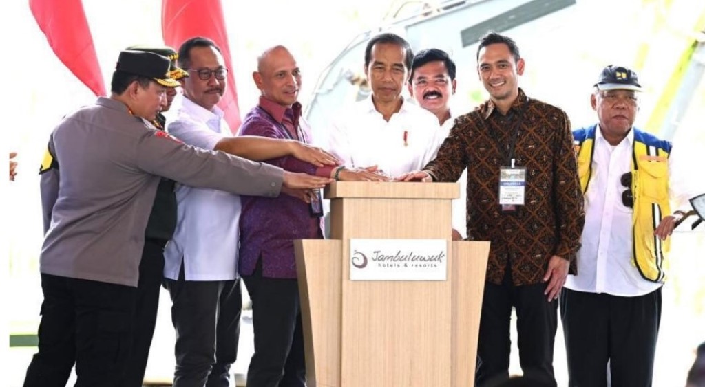 Jokowi Groundbreaking Pembangunan Jambuluwuk Nusantara Hotel Di IKN ...