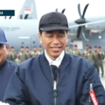 Presiden Jokowi saat menyampaikan presiden dan menteri boleh kampanye dan memihak di Lanud Halim Perdanakusuma, Jakarta Timur, Rabu (24/1/2024). Foto: Tangkapan layar X Kompas TV