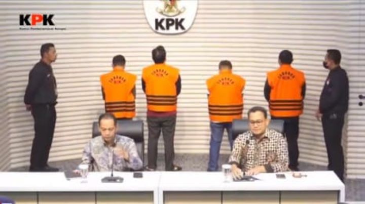 Wakil Ketua KPK, Nurul Ghufron dalam jumpa pers di Gedung Merah Putih, Jakarta, Jumat (12/1/2024). Foto: Live streaming YT KPK