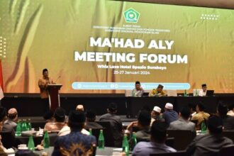 Kemenag menggelar forum pertemuan pemimpin lembaga pendidikan tinggi pesantren atau Mudir Ma’had Aly di Surabaya, 25 - 27 Januari 2024. Foto: Kemenag