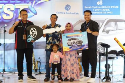 Tampak pemenang undian Wombastis tahun 2023. Foto: Ist
