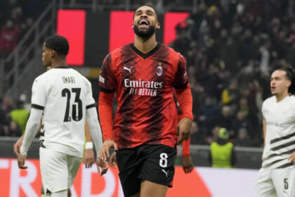 AC Milan saat menang 3-0 atas Stade Rennes (Twitter)