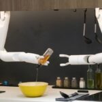 Robot dari Samsung yang akan melayani tamu Restoran CaliExpress. Foto: TechRadar / Future