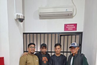 Direktur PT Bonai Riau Jaya, HMFA (kedua dari kanan). Foto: Puspenkum Kejaksaan Agung