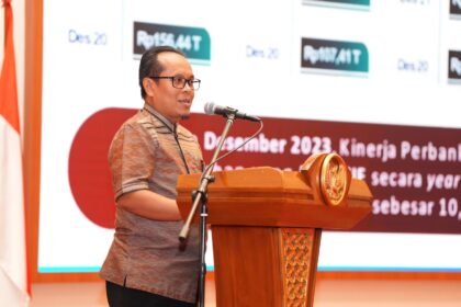 Deputi Direktur Layanan Manajemen Strategis dan Koordinasi Regional Kantor OJK Provinsi Sulselbar, Bondan Kusuma, mengaku OJK menyokong penuh budidaya hortikultura Pemprov Sulsel. Foto: OJK.