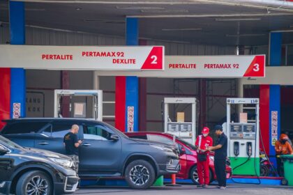 Stasiun Bahan Bakar Minyak (BBM) Pertamina. Foto: Dok Pertamina