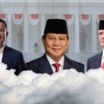 Debat calon presiden (Capres) kelima, tiga capres saling mengutarakan visi yang terbaik untuk memajukan bangsa Indonesia. Foto: Dok/ipol.id