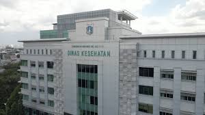 Gedung Dinas Kesehatan Jakarta yang berada di kawasan Jakarta Pusat.(foto medsos Dinkes DKI)
