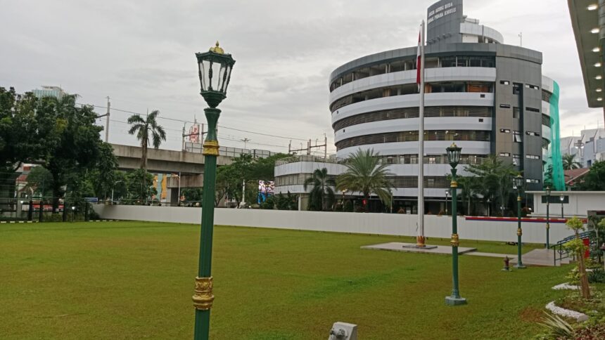 Gedung Bundar Kejaksaan Agung RI yang berlokasi di Jalan Sultan Hasanuddin, Kebayoran Baru, Jakarta Selatan. Foto: Yudha Krastawan/IPOL.ID