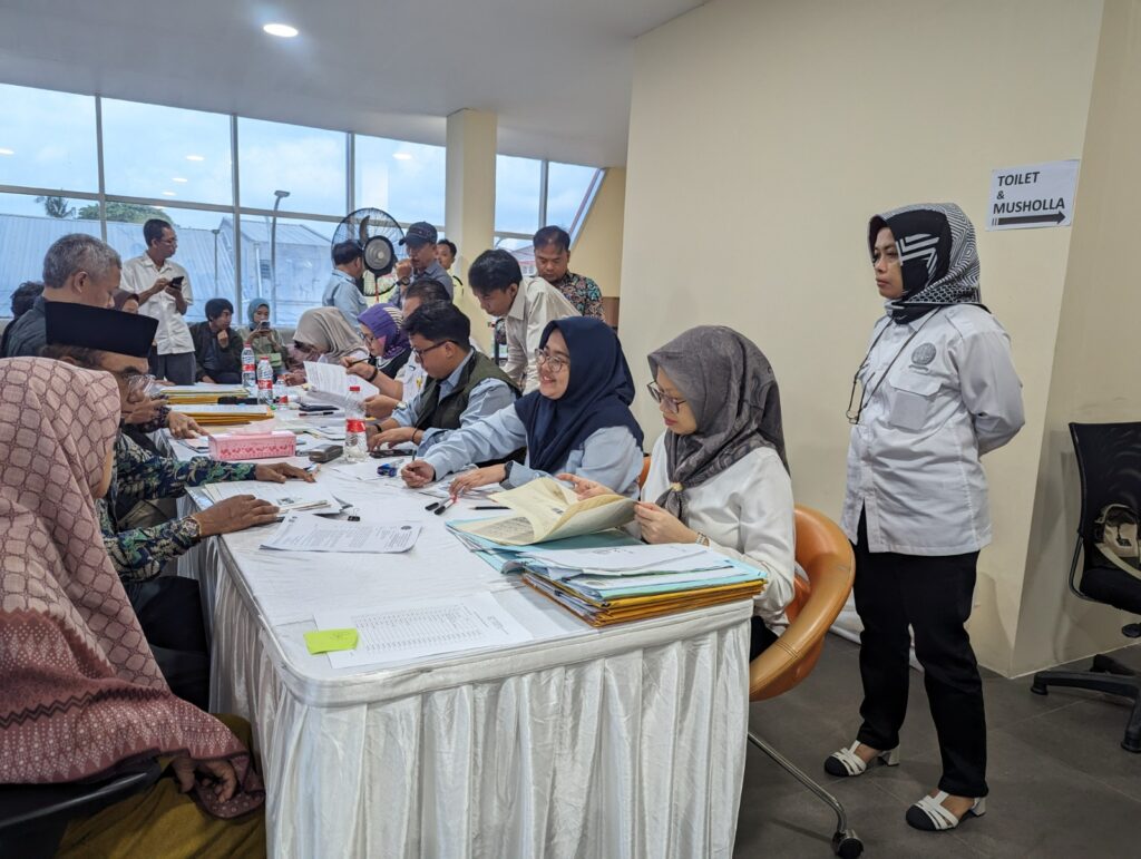 Kepala Badan Pertanahan Nasional (BPN) Kota Depok Indra Gunawan mengimbau masyarakat untuk memanfaatkan program Pelayanan Tanah Akhir Pekan (PELATARAN). Foto/bpn depok
