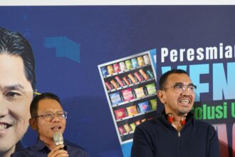 PLN berkolaborasi dengan Angkasa Pura (AP) II sediakan produk oleh-oleh khas nusantara lewat 'vending machine" Terminal 3 Kedatangan Domestik Bandara Soekarno Hatta. Foto/PLN jakarta