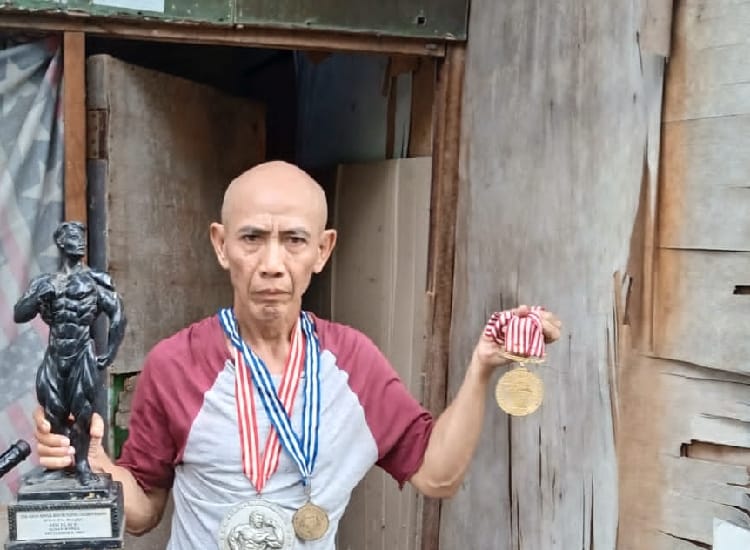 Aan Palma ketika ditemui di kediamannya di Kawasan Kemandoran I, Gang Subur, Jakarta Selatan, Rabu(21/2).