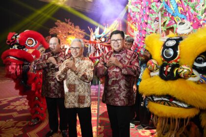 Dalam rangka merayakan Tahun Baru Imlek 2575, Bank Mandiri kembali menggelar rangkaian acara Customer Gathering bersama ribuan nasabah loyal, mitra dan debitur. Foto: Dok Bank Mandiri