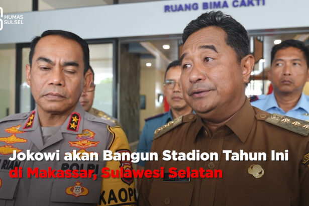 Jokowi akan Bangun Stadion Tahun Ini di Makassar, Sulawesi Selatan
