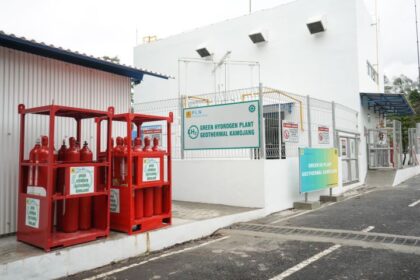 PLTP Kamojang menjadi pembangkit listrik tenaga geothermal pertama di Asia Tenggara yang memproduksi green hydrogen. Foto: Dok PLN