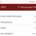 Ilustrasi Sirekap dalam website KPU yang kini banyak diakses publik.(foto screenshot website KPU)